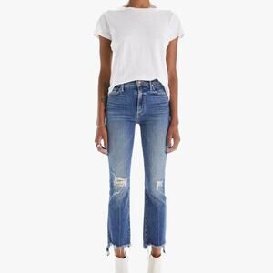 Mother The Insider Crop Step Chew in Dancing on Coals Women's 28